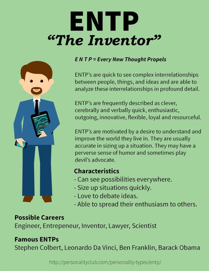 ENTP Profile - The Inventor