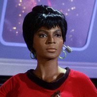 Lt. Uhura from the Original Star Trek