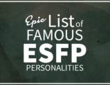 Famous ESFP Personalities