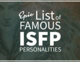 Famous ISFP Personalities